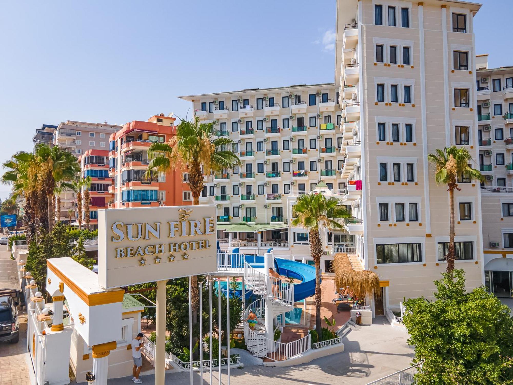 Sun Fire Beach Hotel Alanya Exterior foto